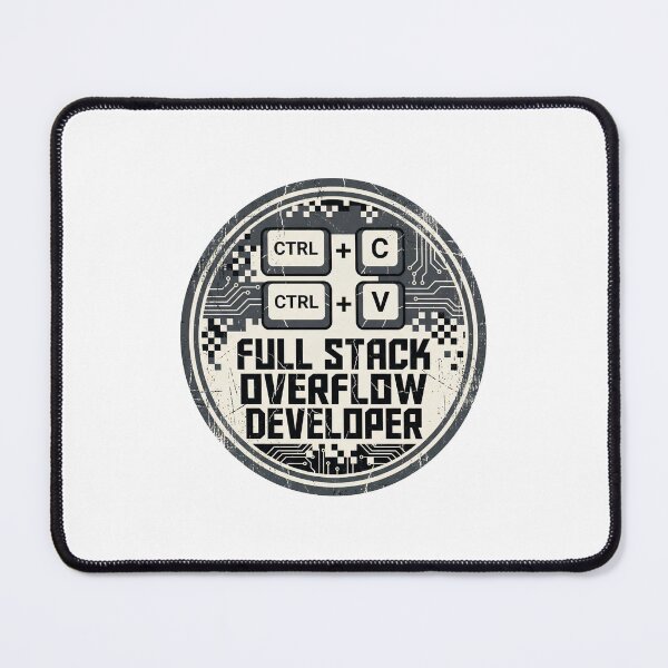 Item preview, Full Stack Overflow Developer Ctrl C Ctrl V Funny Programmer designed and sold by Fenay Designs.