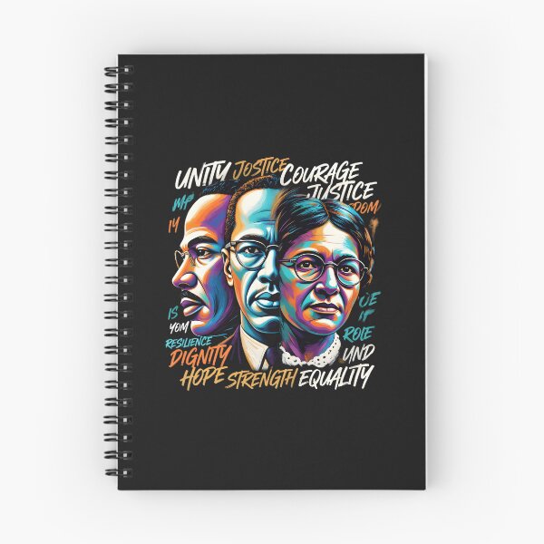 Item preview, Unity Justice Courage Black History Grid designed and sold by GrumpySableye.