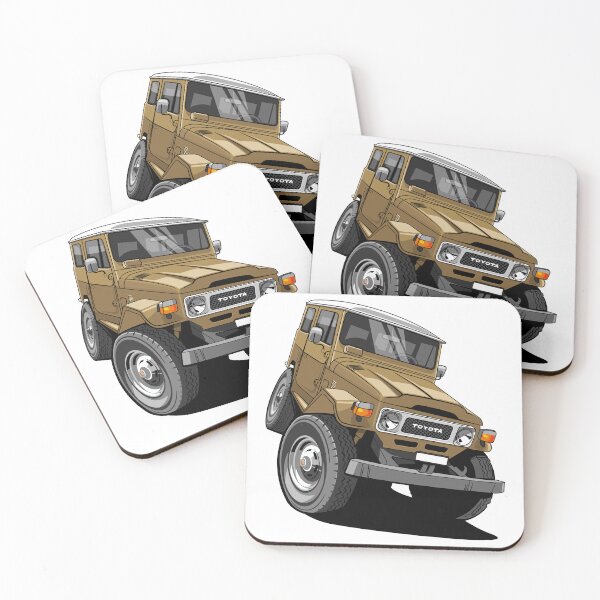 Item preview, Classic Toyota Land Cruiser 40 Series – Vintage 4x4 Off-Road Illustration designed and sold by wisnubayuaji.