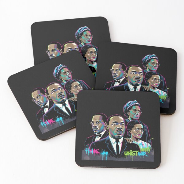 Item preview, Unity and Justice Civil Rights Icons Tribute designed and sold by GrumpySableye.