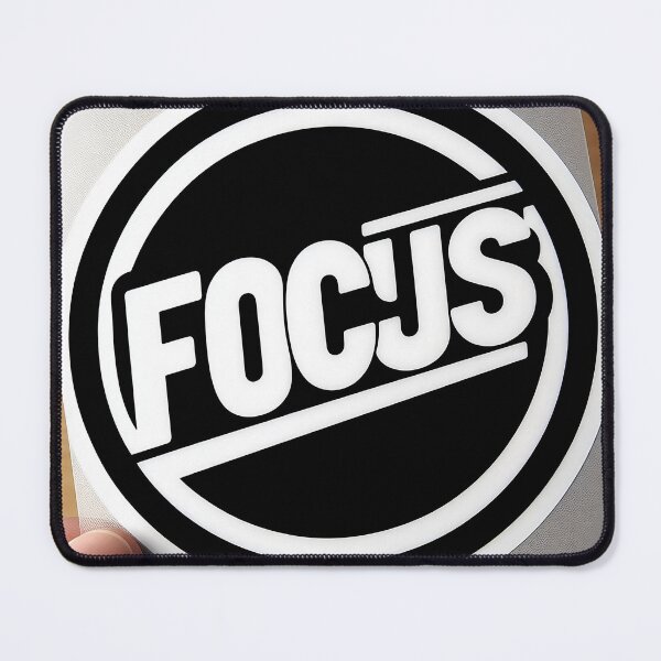 Item preview, Focus Mindset Minimal Typography Design designed and sold by iPureStrokes.