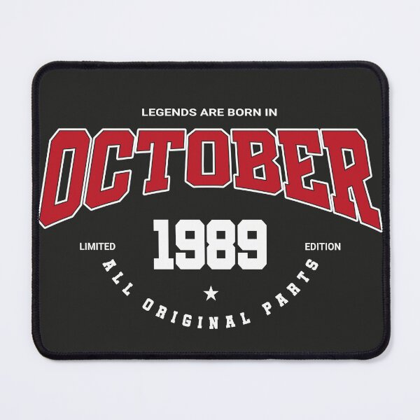 Item preview, October legends 1989 designed and sold by HB Shirts.