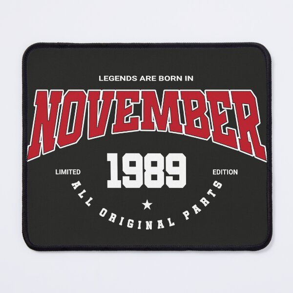 Item preview, November legends 1989 designed and sold by HB Shirts.