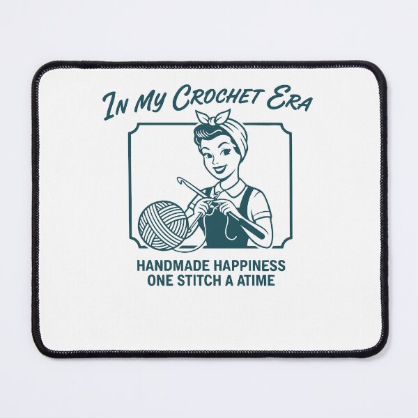Item preview, In My Crochet Era Handmade Happiness One Stitch designed and sold by LuminOrb.