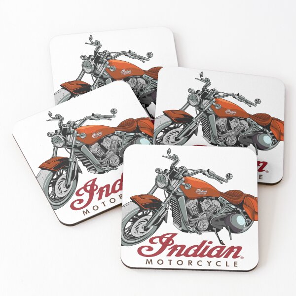 Item preview, Indian Scout Motorcycle Illustration – Classic American Cruiser Art designed and sold by wisnubayuaji.