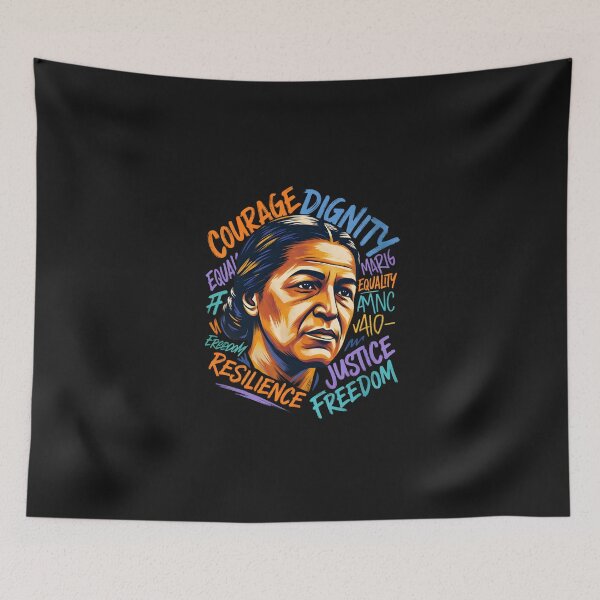 Item preview, Rosa Parks Strength and Justice Legacy Art designed and sold by GrumpySableye.