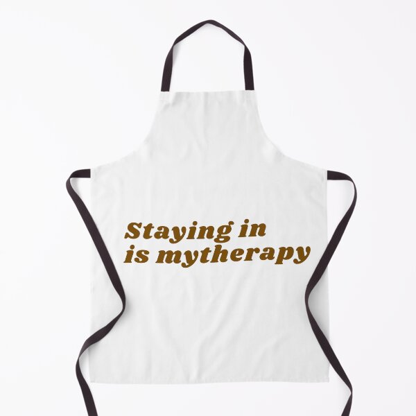 Item preview, Staying In Is My Therapy Introvert Sticker designed and sold by PS-ARTSHOP.