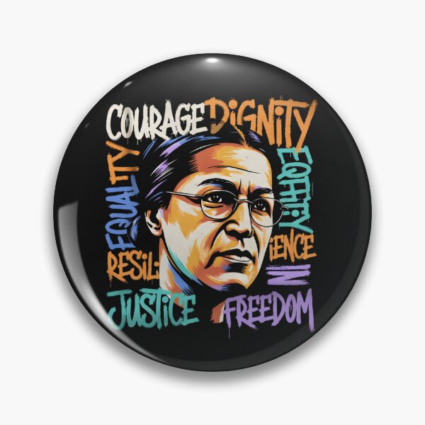 Item preview, Rosa Parks Quiet Strength Freedom Fighter designed and sold by GrumpySableye.