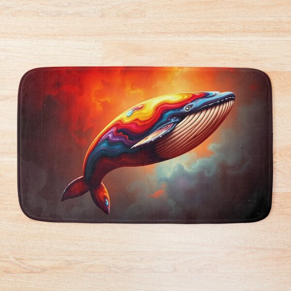 Item preview, Colorful Cosmic Whale designed and sold by cuprum.