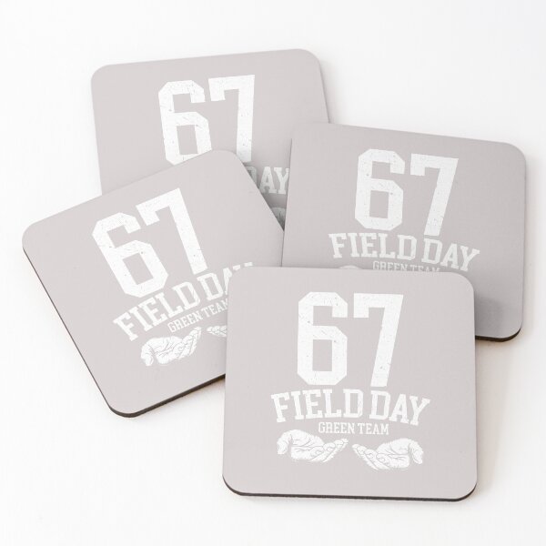 Item preview, 67 Field Day Green Team Six Seven Gen Alpha School  designed and sold by MabelWells.