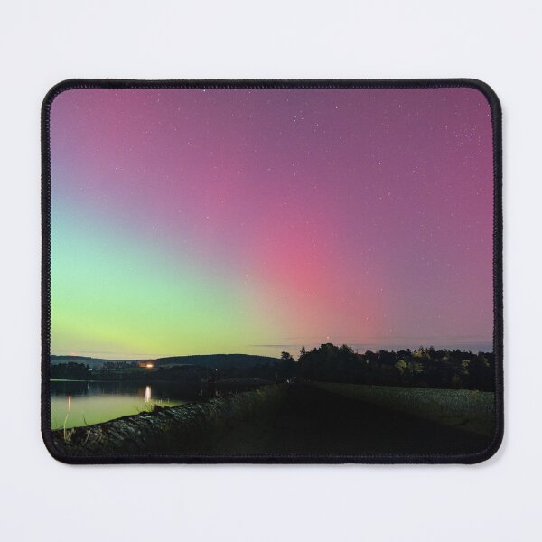 Item preview, Vartry Reservoir Wicklow Aurora Borealis Night Sky Wall Art Photograph designed and sold by Martindoran.
