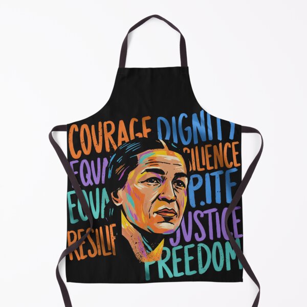 Item preview, Rosa Parks Courage Dignity Freedom Portrait designed and sold by GrumpySableye.