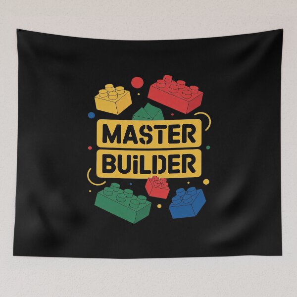 Item preview, Master Builder Kids Building Blocks Brick Toy Master Builder 4 designed and sold by AquaKiev.