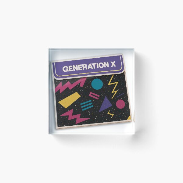 Item preview, Generation X Retro Binder designed and sold by Swedeprep.