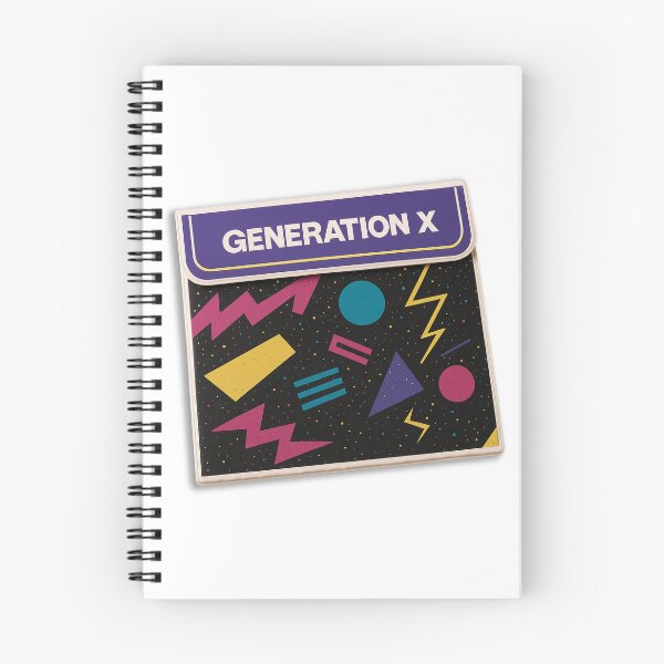 Item preview, Generation X Retro Binder designed and sold by Swedeprep.