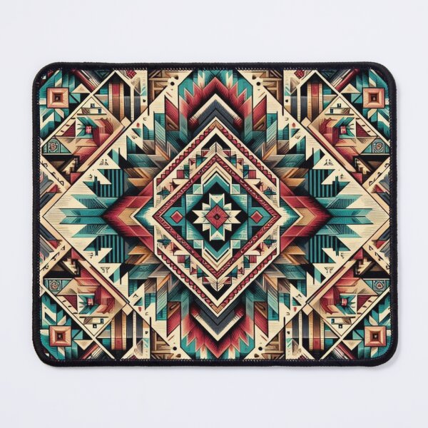 Item preview, Tribal Geometric Pattern – Southwestern Textile Inspired Design designed and sold by Dogandesighn.