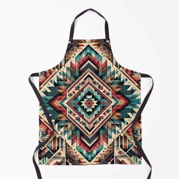 Item preview, Tribal Geometric Pattern – Southwestern Textile Inspired Design designed and sold by Dogandesighn.