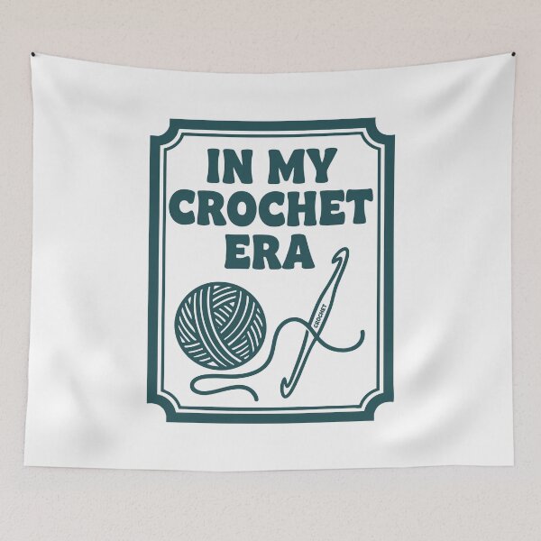 Item preview, In My Crochet Era Funny Crochet Lover Yarn designed and sold by LuminOrb.