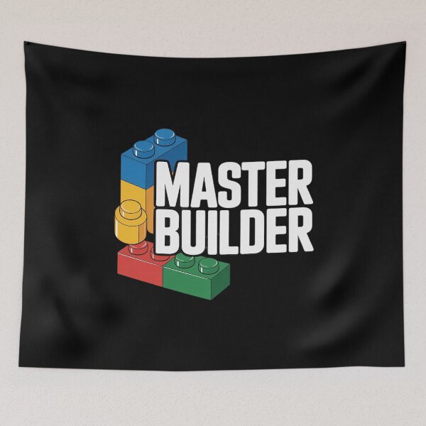 Item preview, Master Builder Kids Building Blocks Brick Toy Master Builder designed and sold by AquaKiev.