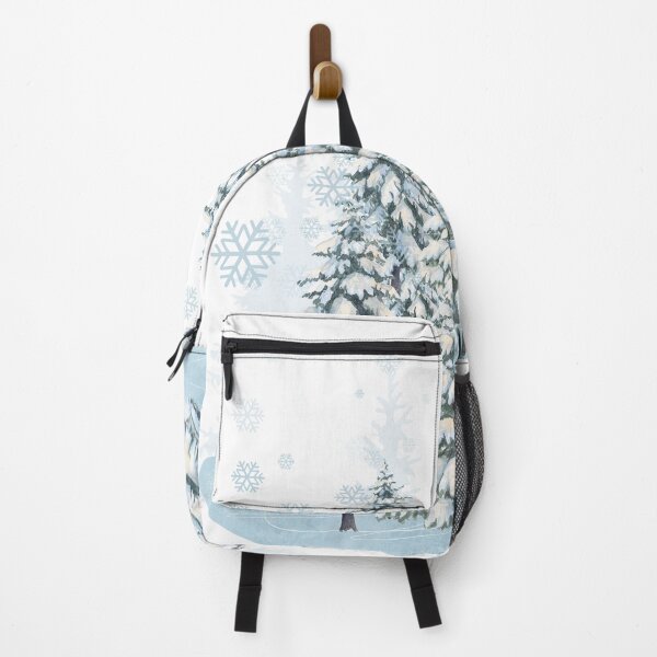 Item preview, I’m Freezing – Winter Snow Trees Illustration designed and sold by CozyPrint-CP.