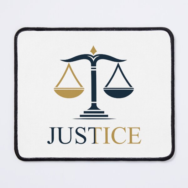 Item preview, Justice Depicted WIth Balancing Scales Virtue Squad designed and sold by WayOutWorks.