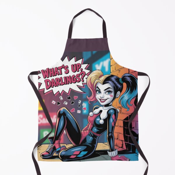 Item preview, What's Up, Darlings? - Sassy Harley Quinn Lounging Art designed and sold by Midnight Veil Designs.