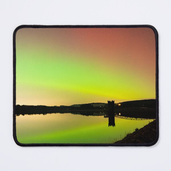 Item preview, Vartry Reservoir Wicklow Aurora Borealis Night Sky Wall Art Photograph designed and sold by Martindoran.