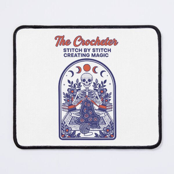 Item preview, Funny Crochet The Crocheter Stitch By Stitch designed and sold by LuminOrb.