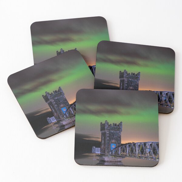 Item preview, Vartry Reservoir Wicklow Aurora Borealis Night Sky Wall Art Photograph designed and sold by Martindoran.