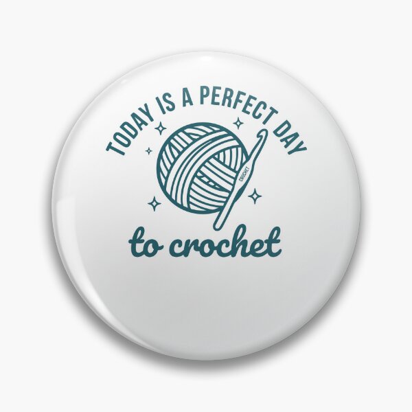 Item preview, Today Is A Perfect Day To Crochet Funny designed and sold by LuminOrb.
