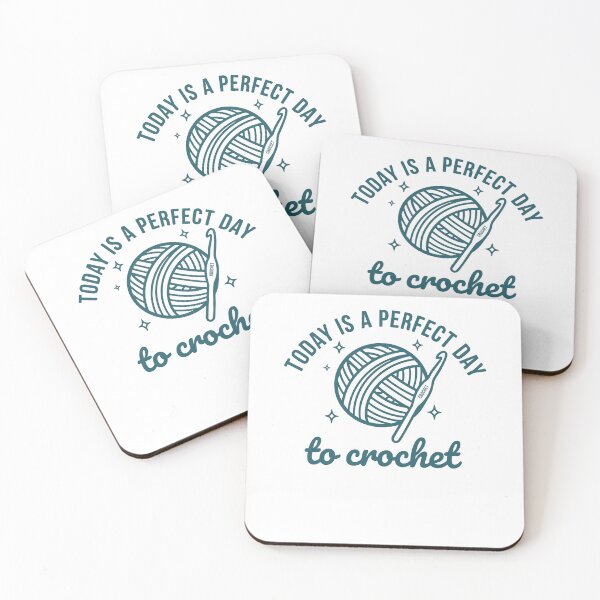 Item preview, Today Is A Perfect Day To Crochet Funny designed and sold by LuminOrb.