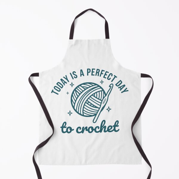 Item preview, Today Is A Perfect Day To Crochet Funny designed and sold by LuminOrb.