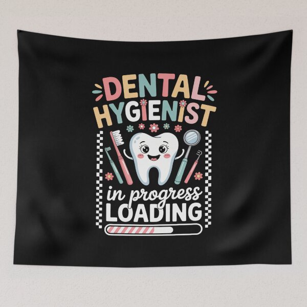 Item preview, Dental Hygienist In Progress Loading Dental Student designed and sold by comptorasunfia.