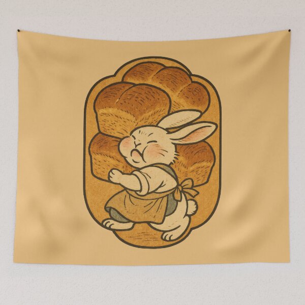 Item preview, Bread Runner Rabbit of Joy designed and sold by EdvvinStudios.