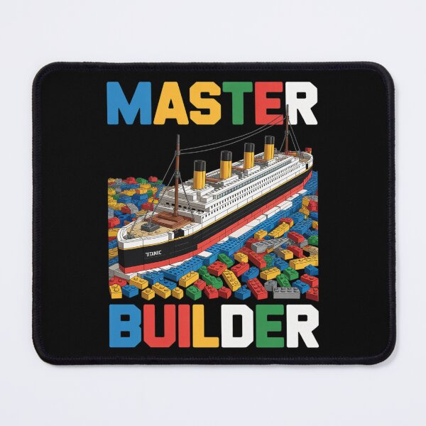 Item preview, Master Builder Ship Kids Boys Toy Building Blocks Brick Fun designed and sold by AquaKiev.