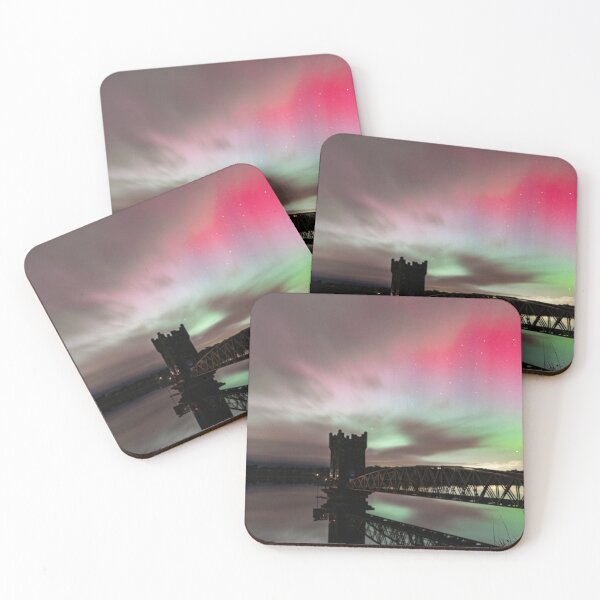 Item preview, Vartry Reservoir Wicklow Aurora Borealis Night Sky Wall Art Photograph designed and sold by Martindoran.