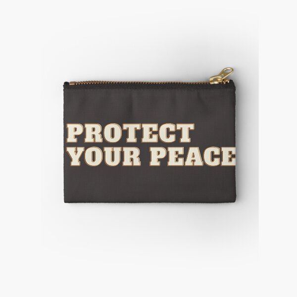 Item preview, Protect Your Peace Calm Aesthetic Sticker designed and sold by PS-ARTSHOP.