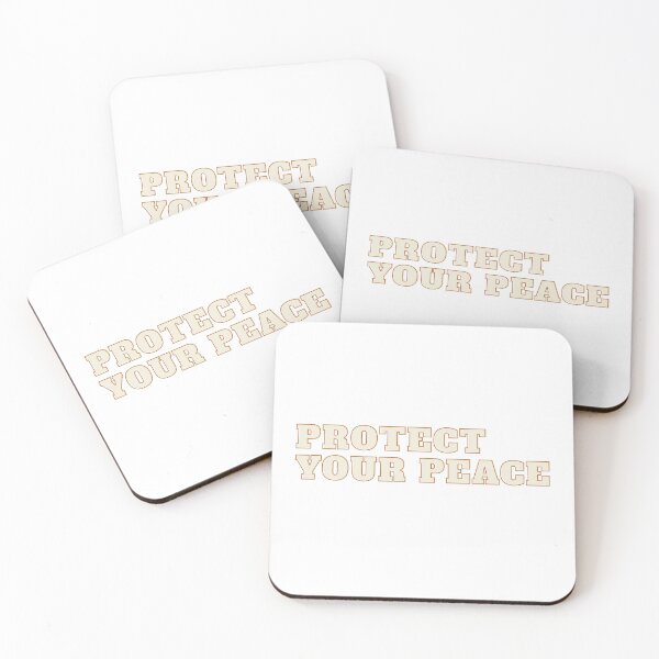 Item preview, Protect Your Peace Calm Aesthetic Sticker designed and sold by PS-ARTSHOP.