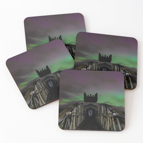 Item preview, Vartry Reservoir Wicklow Aurora Borealis Night Sky Wall Art Photograph designed and sold by Martindoran.