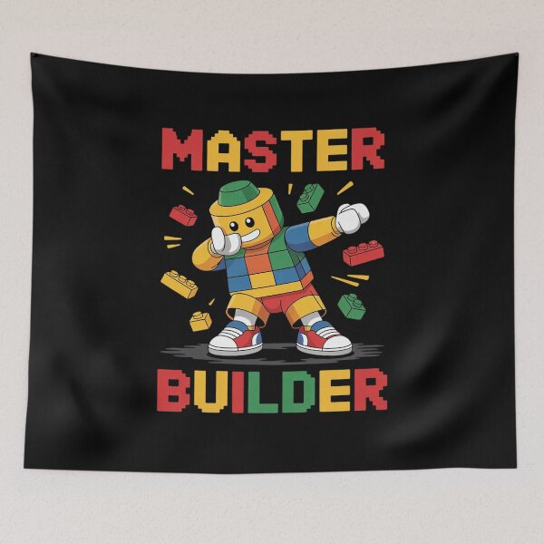 Item preview, Master Builder Dabbing Blocks Bricks Building Kids Boys designed and sold by AquaKiev.