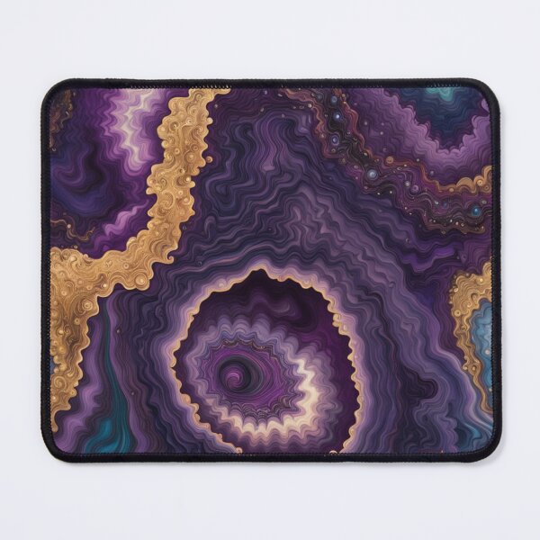 Item preview, Purple Cosmic Geode Swirl designed and sold by BirdsnStuff.