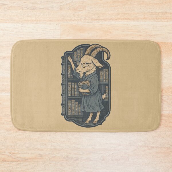 Item preview, Wise Goat Among Ancient Books designed and sold by EdvvinStudios.