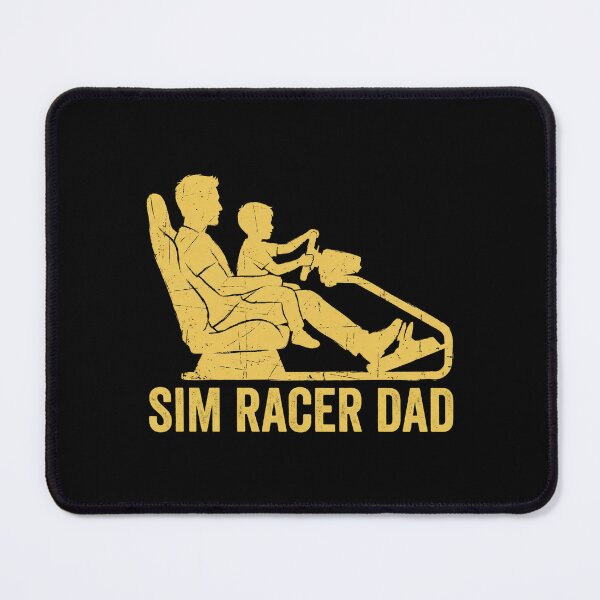 Item preview, Sim Racer Dad Gamer Father Son Racing Simulator Gift designed and sold by Fenay Designs.