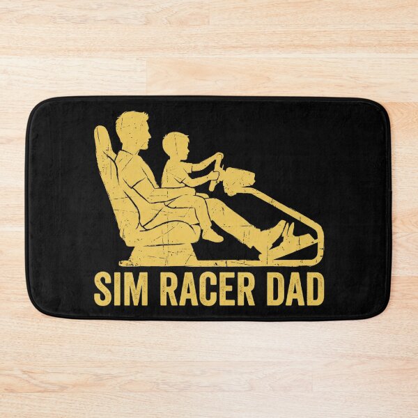 Item preview, Sim Racer Dad Gamer Father Son Racing Simulator Gift designed and sold by Fenay Designs.