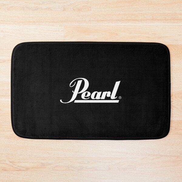 Item preview, Pearl Drum Logo White Graphic designed and sold by Jessica Farley.