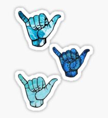 3pc. Hang Loose Stickers Sticker