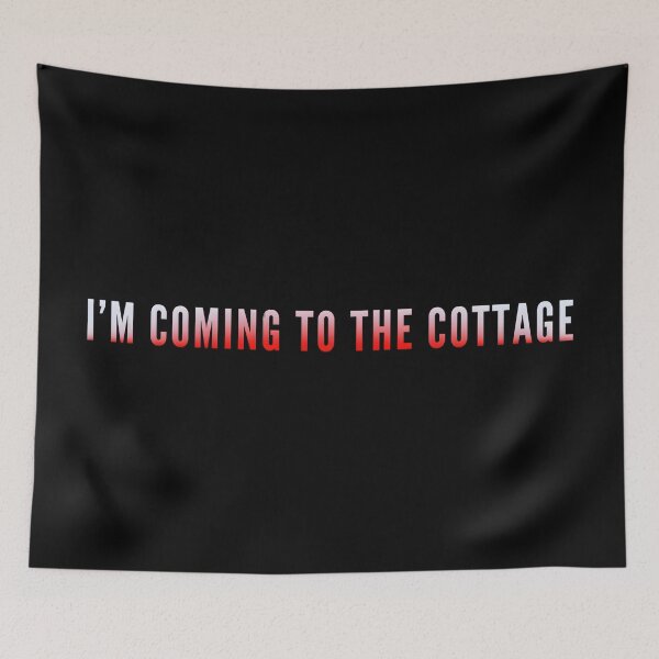 Item preview, I’m Coming To The Cottage | Cozy Cabin Quote Tee & Cottagecore Lifestyle Design designed and sold by Teetreasure2.
