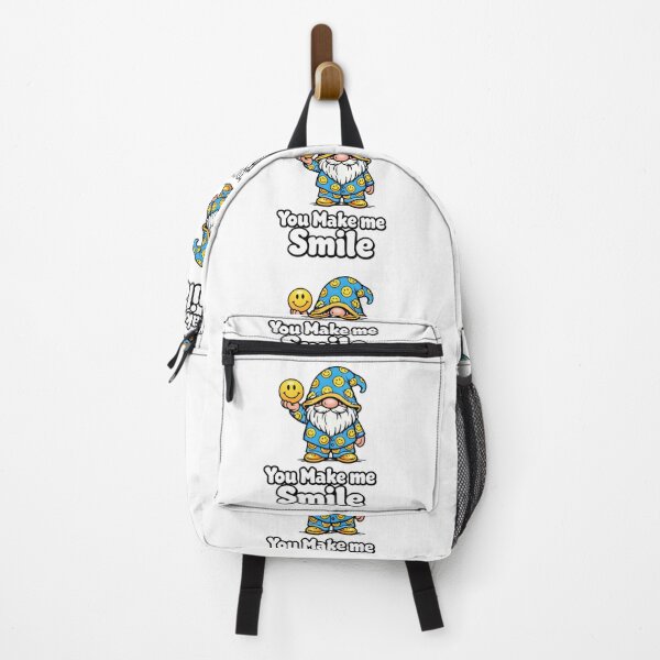 Item preview, You Make Me Smile Gnome – Happy Smiley Pajama Gnome Illustration designed and sold by Moriarty's Digital Visions.