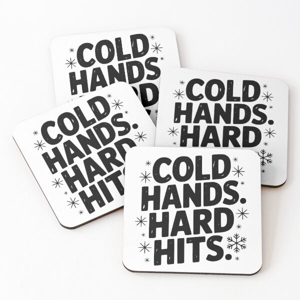 Item preview, Cold Hands. Hard Hits. designed and sold by Frank Ring.