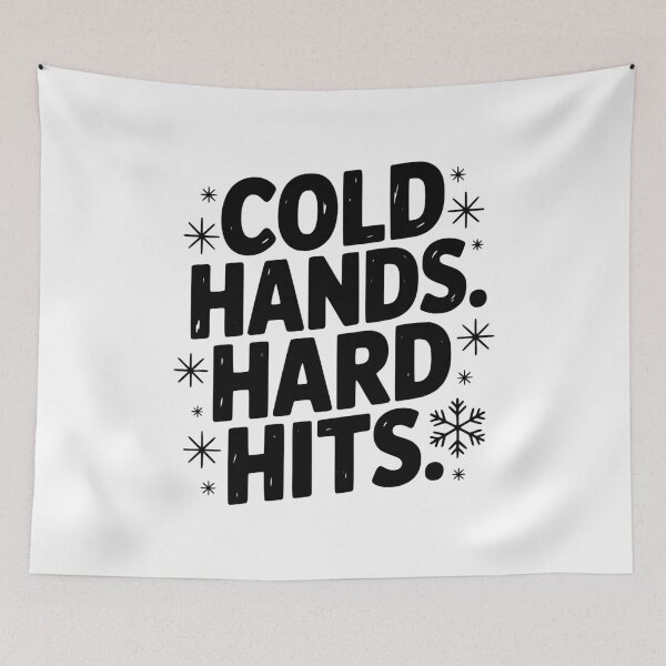 Item preview, Cold Hands. Hard Hits. designed and sold by Frank Ring.